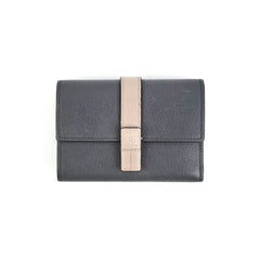 Loewe Small Vertical Grey Wallet