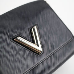 Louis Vuitton Twist PM Black Epi Leather Crossbody Bag
