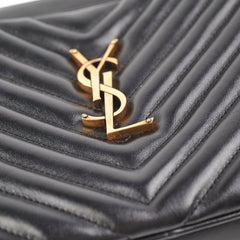 Saint Laurent College Camera Black Crossbody Bag