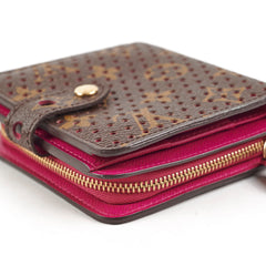 Louis Vuitton Perforated Bi-Fold Wallet Monogram