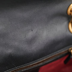 Gucci Small Black Velvet GG Marmont