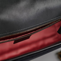 Gucci Small Black Velvet GG Marmont