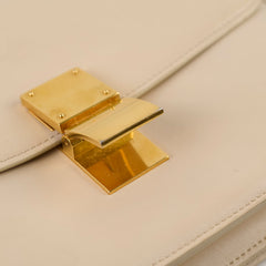 Celine Classique Box Cream Crossbody