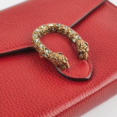 Gucci Red Dionysus Wallet On Chain WOC