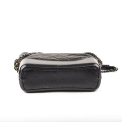 Chanel Gabriel Medium Hobo Calfskin Black