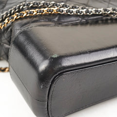 Chanel Gabriel Medium Hobo Calfskin Black