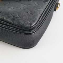 Louis Vuitton Pochette Metis Black Empreinte