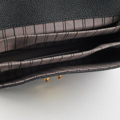 Louis Vuitton Pochette Metis Black Empreinte