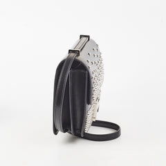 Hermes Mini Constance Studded Noir B Stamp