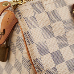 Louis Vuitton Speedy 30 Damier Azur 2016