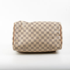 Louis Vuitton Speedy 30 Damier Azur 2016