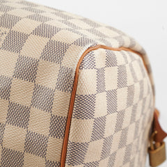 Louis Vuitton Speedy 30 Damier Azur 2016