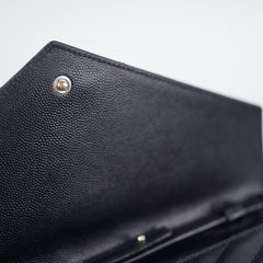 Saint Laurent Envelope Black Crossbody Bag