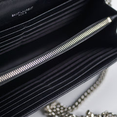 Saint Laurent Envelope Black Crossbody Bag