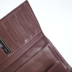 Chanel Long Lambskin Black Wallet