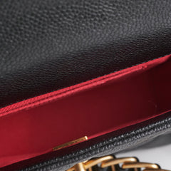 Chanel Caviar Matelasse Mini Bag Black