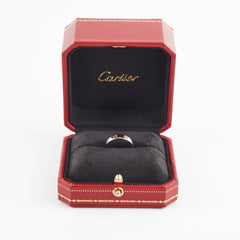 Cartier Love Ring Small Model Size 50 White Gold