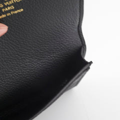 Louis Vuitton Monogram Empreinte Black Card Holder
