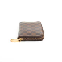 Louis Vuitton Zip Wallet Damier Ebene