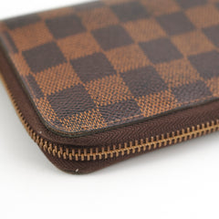 Louis Vuitton Zip Wallet Damier Ebene