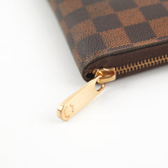 Louis Vuitton Zip Wallet Damier Ebene