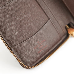 Louis Vuitton Zip Wallet Damier Ebene