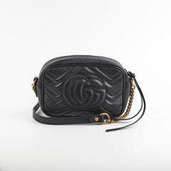 Gucci Mini Marmont Camera Black