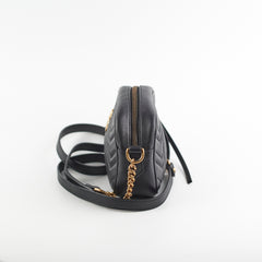 Gucci Mini Marmont Camera Black