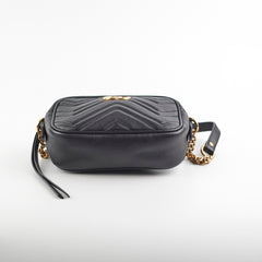 Gucci Mini Marmont Camera Black