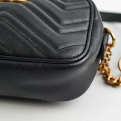 Gucci Mini Marmont Camera Black