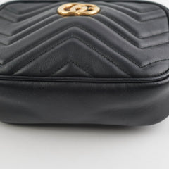 Gucci Mini Marmont Camera Black