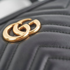 Gucci Mini Marmont Camera Black