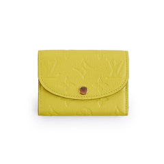 Louis Vuitton Rosalie Coin Purse Yellow