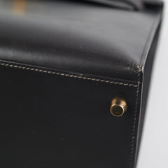 Hermes Kelly 32 Box Graphite Stamp E Square (2001)