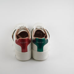 Gucci Ace Embroidered Platform Sneaker Size 40