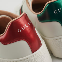 Gucci Ace Embroidered Platform Sneaker Size 40