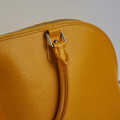 Louis Vuitton Alma GM Yellow Epi Bag