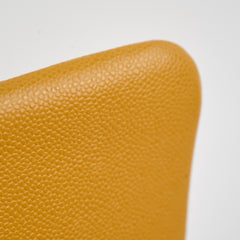 Chanel Classic Jumbo Flap Caviar Yellow - Series 21