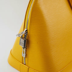 Louis Vuitton Alma GM Yellow Epi Bag
