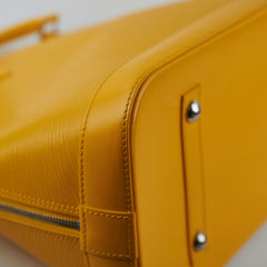 Louis Vuitton Alma GM Yellow Epi Bag