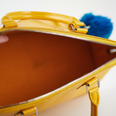 Louis Vuitton Alma GM Yellow Epi Bag