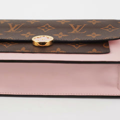 3/7 DOTD- Louis Vuitton Flore Wallet on Chain WOC Monogram/Pink