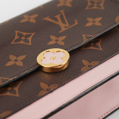 3/7 DOTD- Louis Vuitton Flore Wallet on Chain WOC Monogram/Pink
