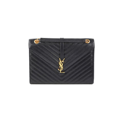 Saint Laurent Envelope Large Black