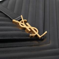 Saint Laurent Envelope Large Black