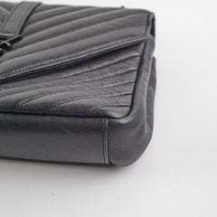 Saint Laurent So black Medium College Bag