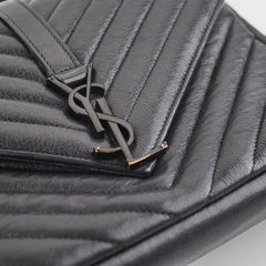 Saint Laurent So black Medium College Bag