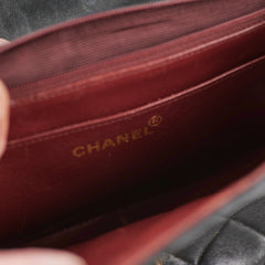 Chanel Vintage Medium Diana Lambskin Black Bag