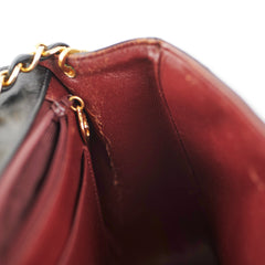 Chanel Vintage Medium Diana Lambskin Black Bag