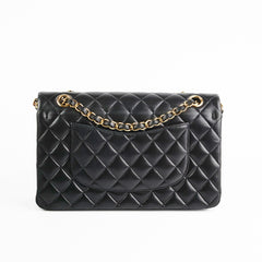 Chanel Medium/Large Classic Double Flap Lambskin Black